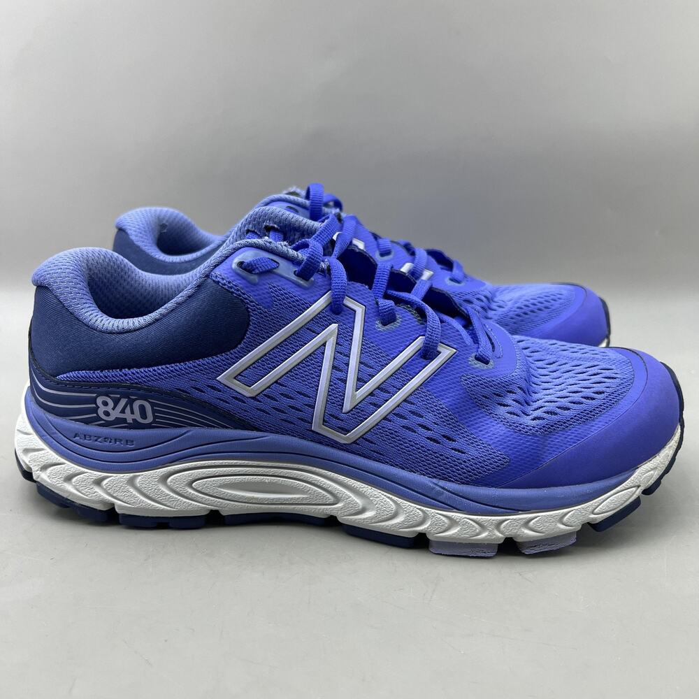 New Balance 840 v5 Running Shoes Women Size 9 B Blue Mesh Comfort Sneakers